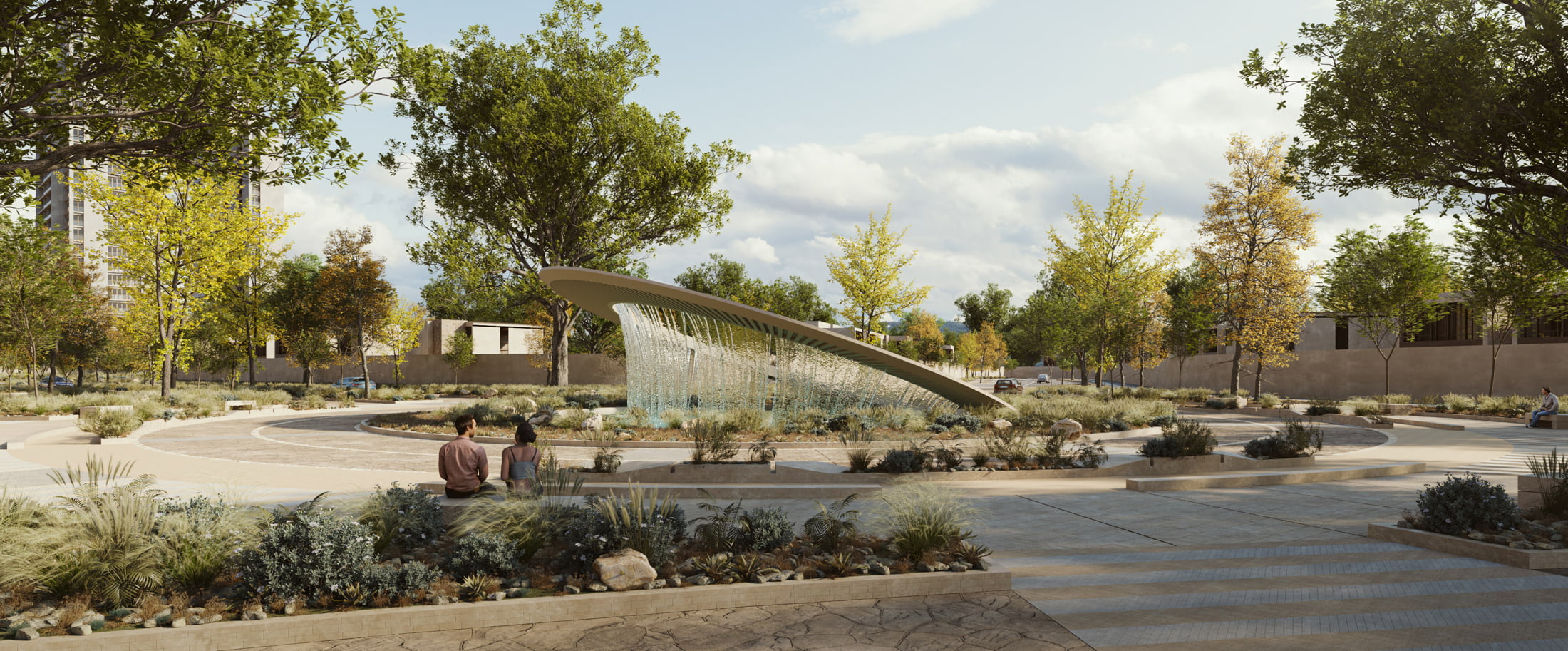 Agua clara glorieta